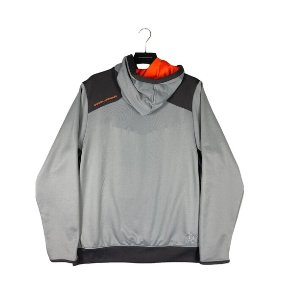 Under Armour Catalyst Loose Allseason‎ Gear Hoodie Mens L Pouch Pockets Gray - Picture 2 of 11